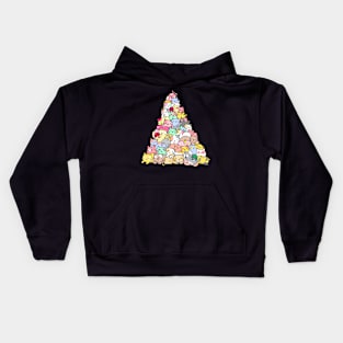 cat pile Kids Hoodie